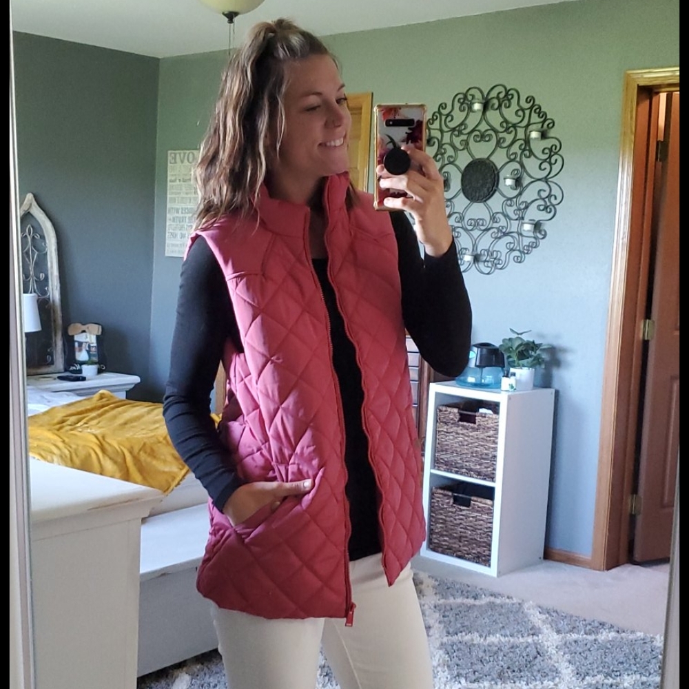 Fushia Pink Vest